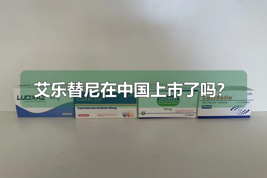 艾乐替尼在中国上市了吗？